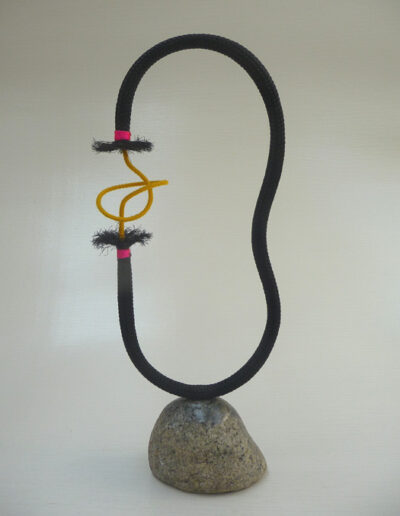 2020-Dualité-Granit,Filin-Ht 62cm x20cm