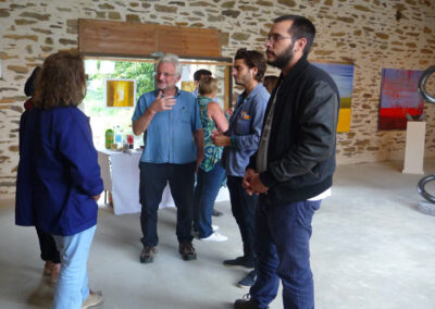 Oeuvres de Loïc Hervé et Michèle Barange